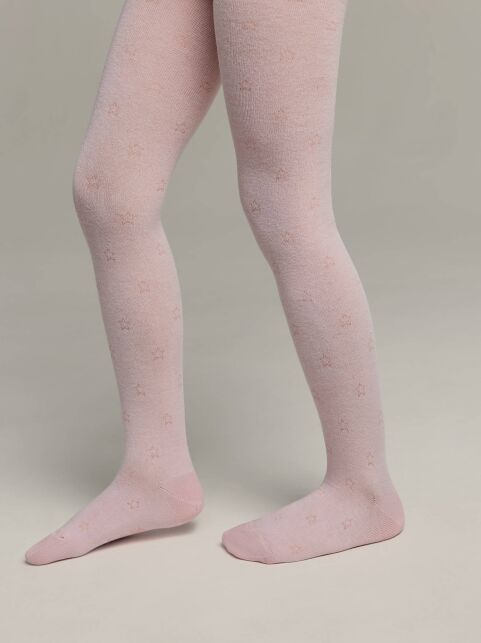 Хлопковые колготки с рисунком «звёзды» - купить в интернет-магазине Conte