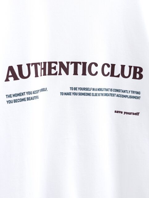 Лонгслив из хлопка с рисунком «Authentic club» - купить в интернет-магазине Conte