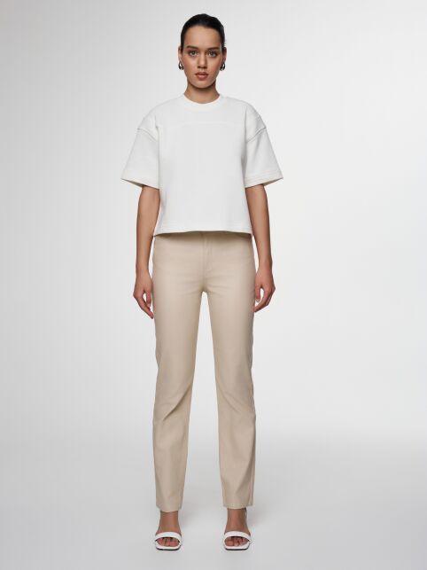 Джинсы straight «под кожу» с высокой посадкой CON-699 Джинсы straight «под кожу» с высокой посадкой CON-699 - купить в интернет-магазине Conte