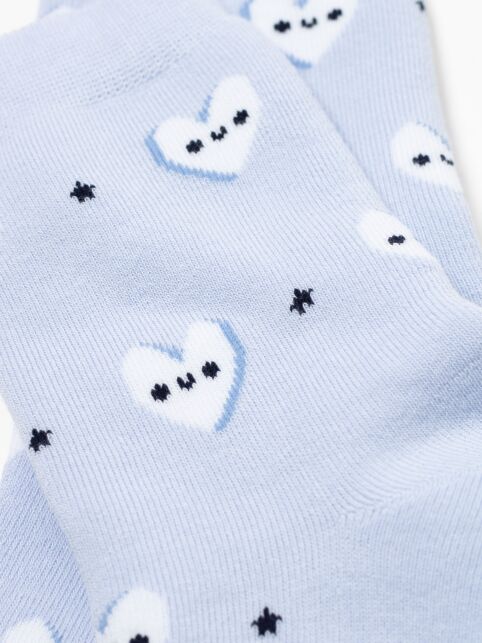 Махровые бледно-фиолетовые носки SOF-TIKI с сердечками - купить в интернет-магазине Conte