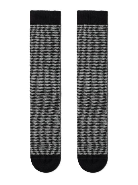 Хлопковые гольфы FANTASY с рисунком «гусиная лапка» - купить в интернет-магазине Conte