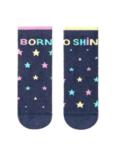 Хлопковые носки с веселыми рисунками "Веселые ножки", модель 477 - купить в интернет-магазине Conte