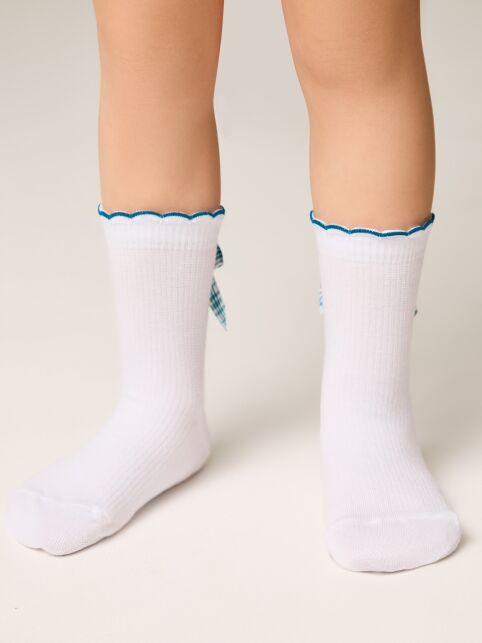 Носки TIP-TOP с декоративным бантиком и волнистым бортом - купить в интернет-магазине Conte