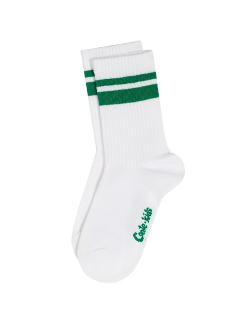 Удлиненные носки с двойной контрастной линией на резинке - купить в интернет-магазине Conte