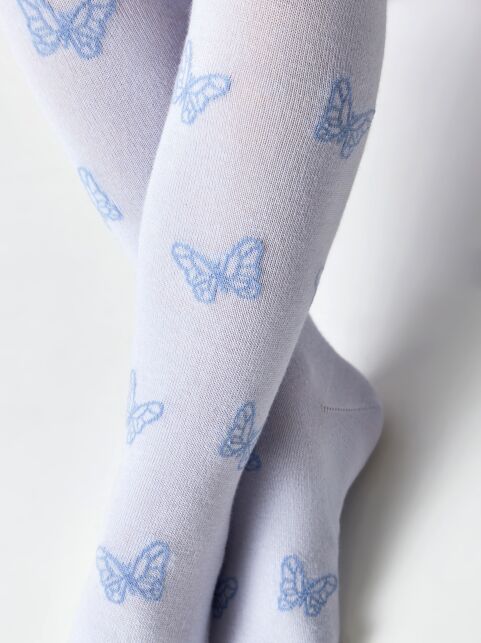 Хлопковые колготки TIP-TOP с рисунком "бабочки" - купить в интернет-магазине Conte