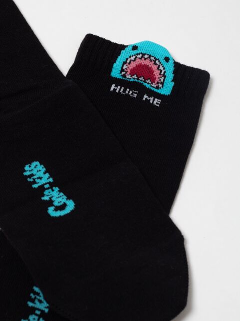 Удлиненные носки в рубчик с декоративным пикотом “Shark” - купить в интернет-магазине Conte