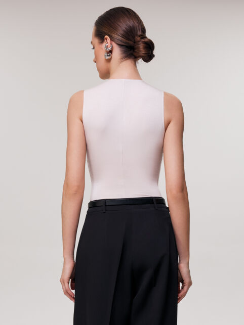 Боди из микромодала без рукавов LBD 3413 - купить в интернет-магазине Conte