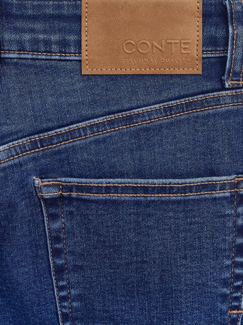Джинсы skinny из eco-friendly денима CON-657 - купить в интернет-магазине Conte
