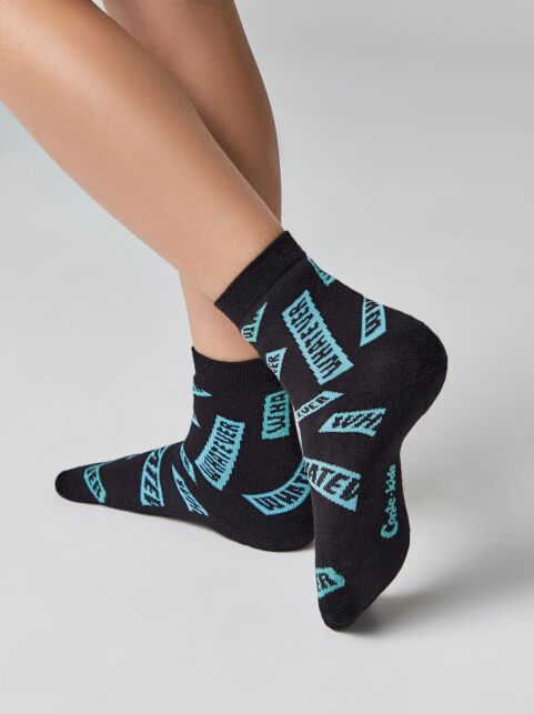 Махровые носки SOF-TIKI с рисунками "Whatever" - купить в интернет-магазине Conte