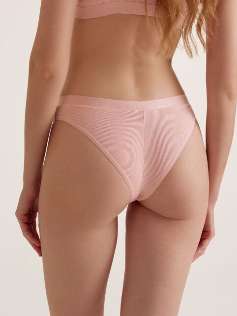 Трусы бразилиано в рубчик с V-образной линией талии ACTIVE SHAPE LBR 3185 - купить в интернет-магазине Conte
