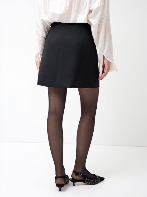 Юбка- mini на запах с декоративной булавкой LU 3261 - купить в интернет-магазине Conte