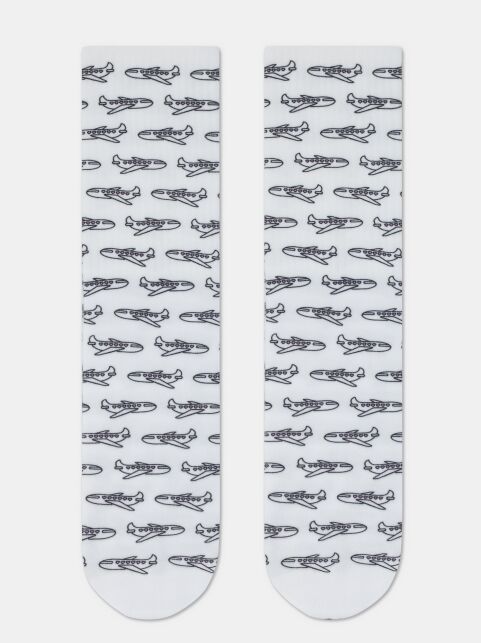 Удлиненные носки из лимитированной коллекции с рисунками "Аirplane" - купить в интернет-магазине Conte