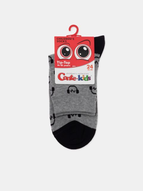 Хлопковые носки с рисунком “Music” - купить в интернет-магазине Conte