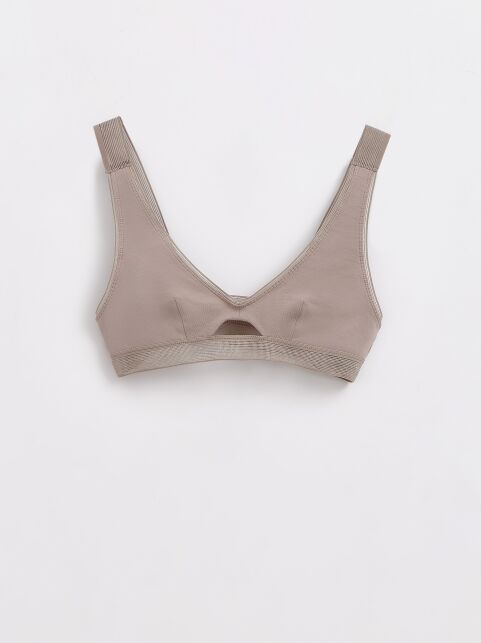 Бюстье из хлопка с вырезом NEW CLASSIC LBE 2281 - купить в интернет-магазине Conte