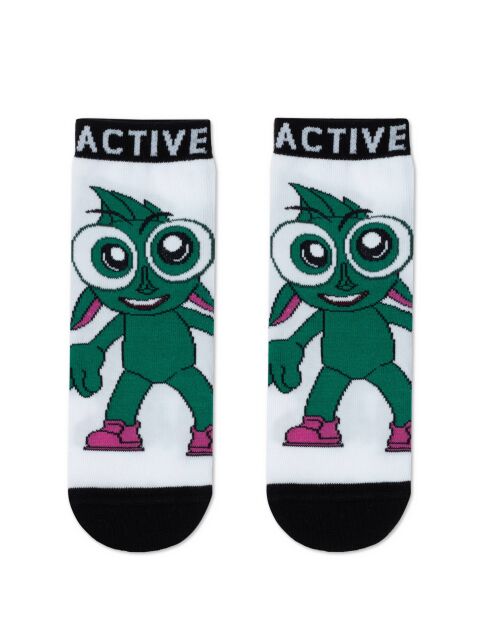 Хлопковые носки «Глазастики» Active - купить в интернет-магазине Conte