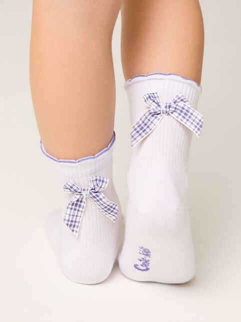 Носки TIP-TOP с декоративным бантиком и волнистым бортом - купить в интернет-магазине Conte