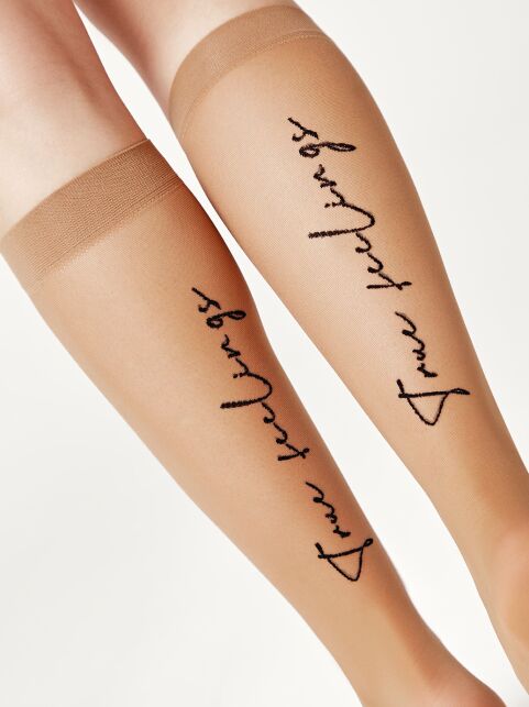 Гольфы с рисунком True Love - купить в интернет-магазине Conte