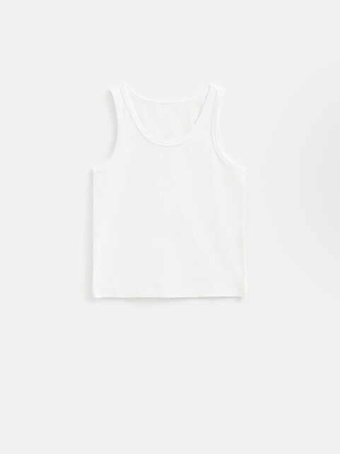 Майка для мальчика из мягкого хлопка BASIC COLLECTION - купить в интернет-магазине Conte
