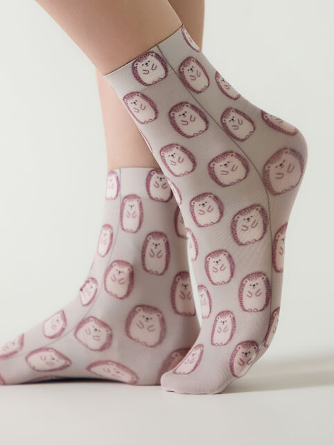 Носки с микрофиброй «Ёжики» - купить в интернет-магазине Conte