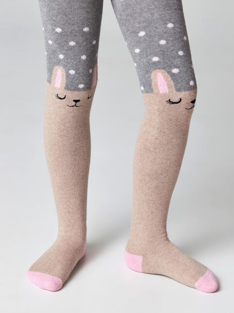 Колготки SOF-TIKI (махровые внутри) с рисунками, модель 522 - купить в интернет-магазине Conte