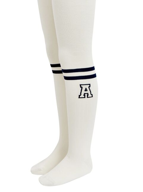 Хлопковые колготки с имитацией гольфов в крупный рубчик - купить в интернет-магазине Conte