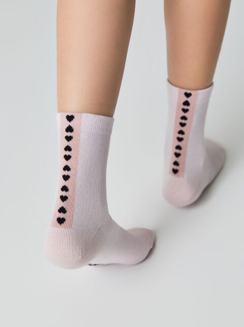 Хлопковые носки с рисунком “In love” - купить в интернет-магазине Conte