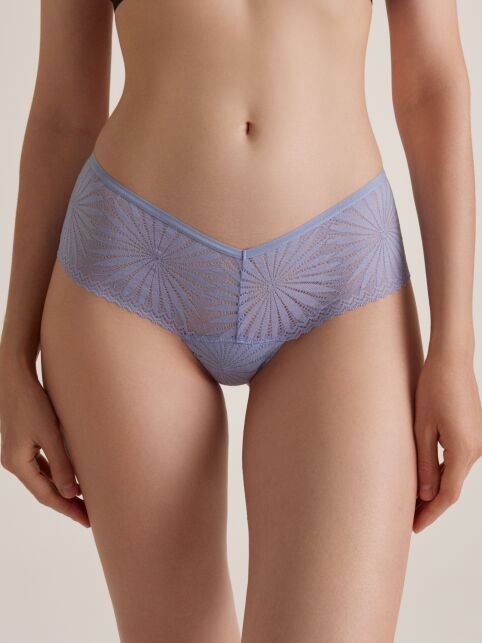 Трусы бразилиана из фактурного цветочного кружева ASTER LBR 3144 - купить в интернет-магазине Conte