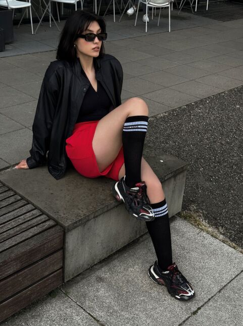 Спортивные гольфы из хлопка в рубчик - купить в интернет-магазине Conte