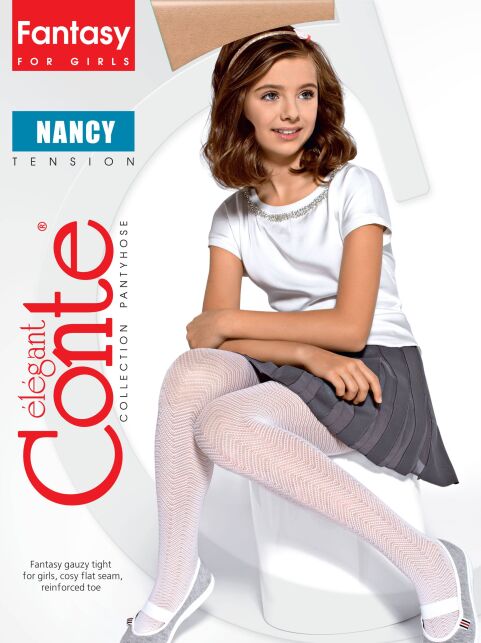 Колготки с рисунком "точки" NANCY - купить в интернет-магазине Conte