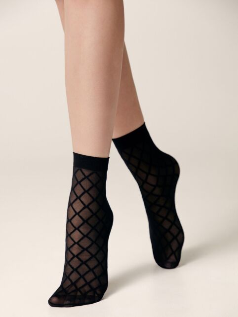 Носки в крупные ромбы - купить в интернет-магазине Conte