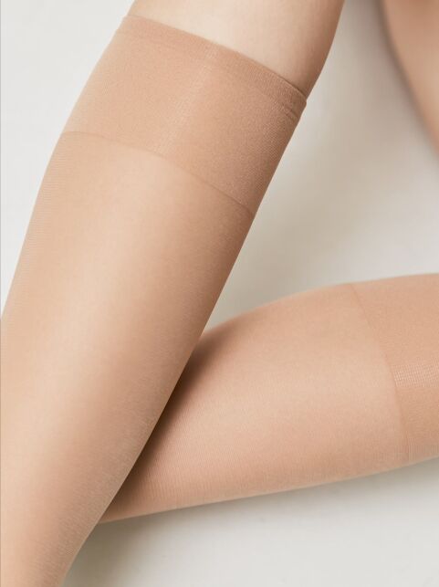 Плотные эластичные женские гольфы TENSION SOFT 40 (1 пара в упаковке) цвет натурал - купить в интернет-магазине Conte