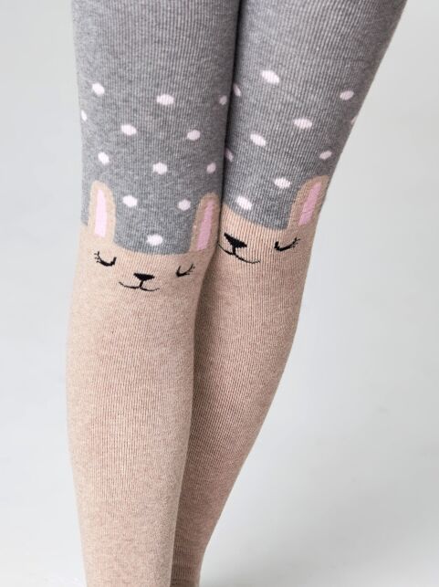 Колготки SOF-TIKI (махровые внутри) с рисунками, модель 522 - купить в интернет-магазине Conte