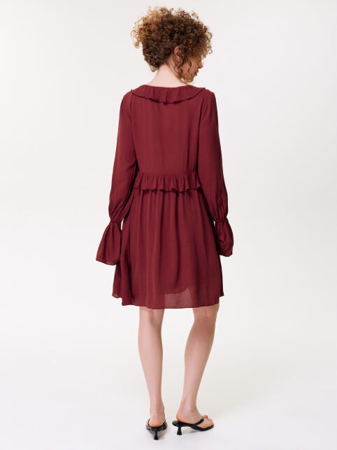 Платье из вискозы с V-образным вырезом LPL 3478 - купить в интернет-магазине Conte