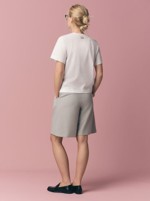 Футболка из хлопка с рисунком «Work» LD 3029 - купить в интернет-магазине Conte