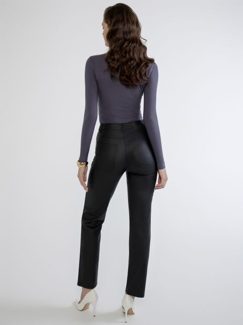 Боди в рубчик из вискозы с планкой на кнопках LBD 2788 - купить в интернет-магазине Conte