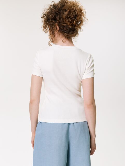 Футболка из хлопка в рубчик BASIC COLLECTION - купить в интернет-магазине Conte