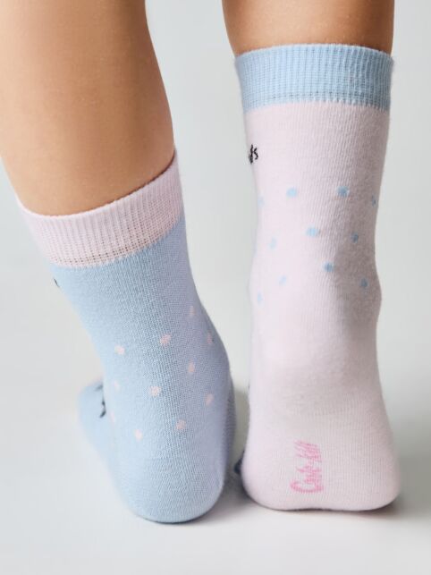 Хлопковые носки с веселыми рисунками "Веселые ножки", модель 478 Хлопковые носки с веселыми рисунками "Веселые ножки", модель 478 - купить в интернет-магазине Conte
