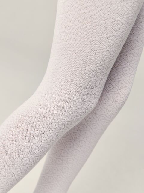 Колготки детские хлопковые TIP-TOP белый 363 - купить в интернет-магазине Conte