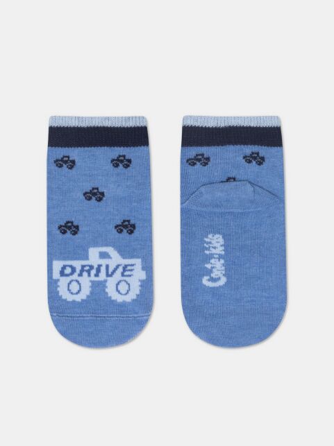 Хлопковые носки с рисунком “Drive” - купить в интернет-магазине Conte