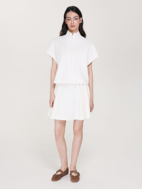 Жилетка на молнии из футера-пике LBL 3457 - купить в интернет-магазине Conte