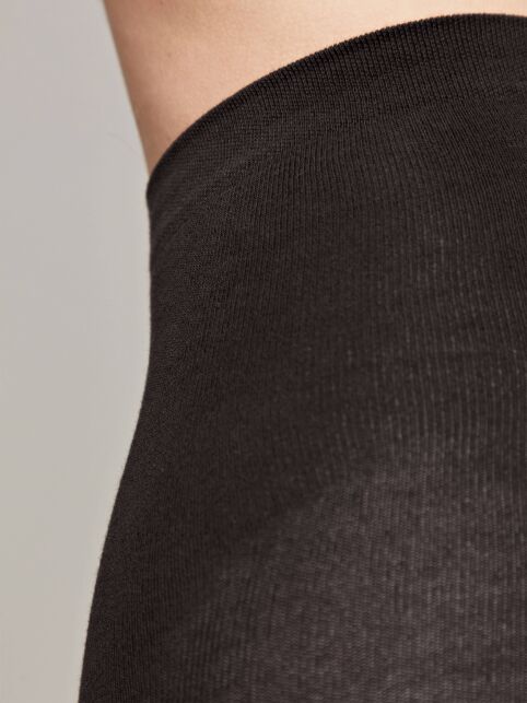 Теплые колготки женские из хлопка COTTON 150 Lycra® неро цвета - купить в интернет-магазине Conte