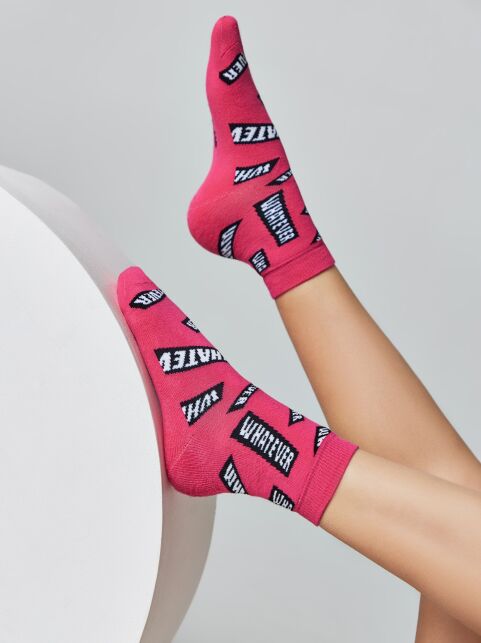 Махровые носки SOF-TIKI с рисунками "Whatever" - купить в интернет-магазине Conte