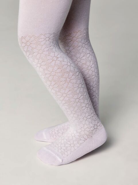 Колготки детские хлопковые TIP-TOP белый 360 - купить в интернет-магазине Conte