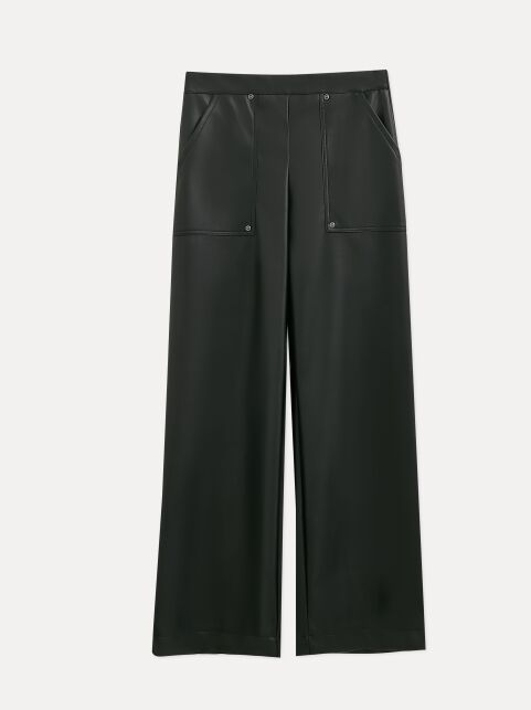 Брюки из экокожи с накладными карманами LBK 3281 - купить в интернет-магазине Conte