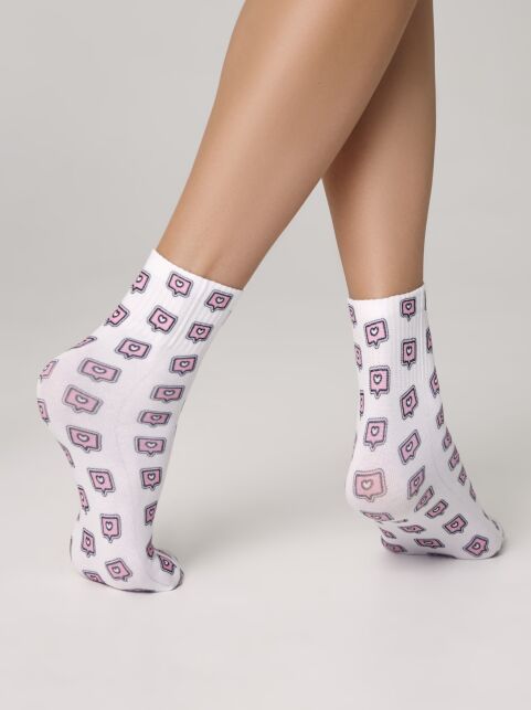 Укороченные носки с хлопком «Likes» - купить в интернет-магазине Conte