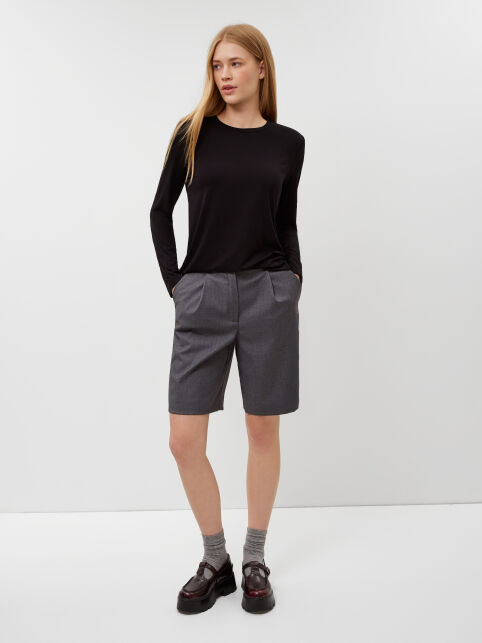 Лонгслив свободного силуэта из мягкой вискозы LD 3296 - купить в интернет-магазине Conte