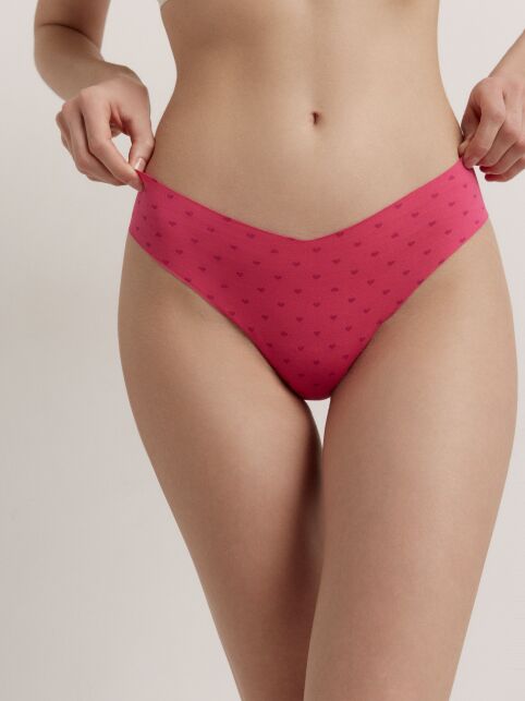 Бесшовные Трусы "бразилиана" с V-образной линией талии INVISIBLE LBR 1226 - купить в интернет-магазине Conte