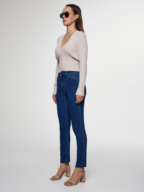 Джинсы skinny из eco-friendly денима CON-657 - купить в интернет-магазине Conte