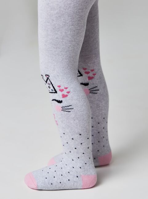 Колготки SOF-TIKI (махровые внутри) с рисунками, модель 524 - купить в интернет-магазине Conte