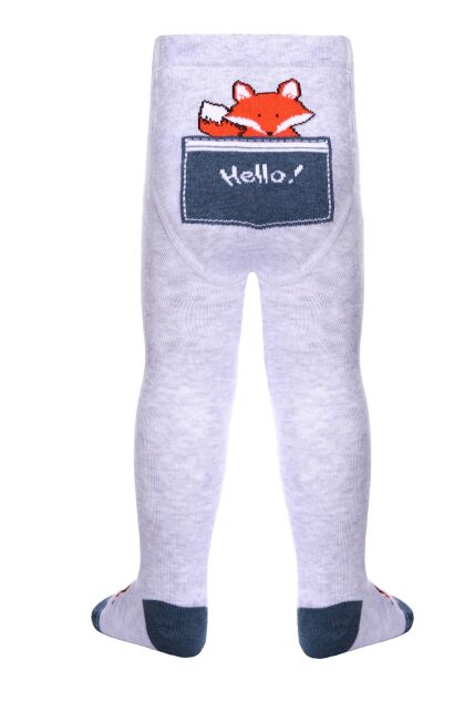 Колготки хлопковые детские TIP-TOP светло-серый 440 - купить в интернет-магазине Conte